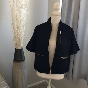 J. Crew navy blue blazer jacket. Size small.